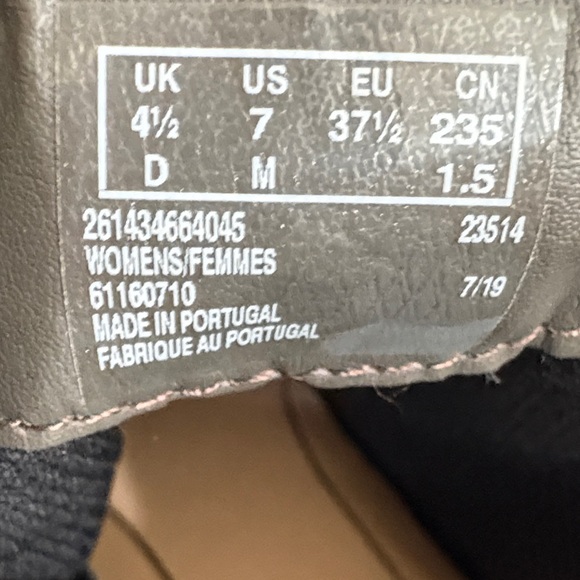 Clarks Chocolate Suede Ankle Booties - Picture 5 of 5